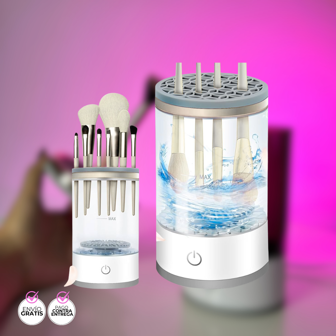 SkinClean® – Limpieza exprés para tus brochas, piel limpia en minutos