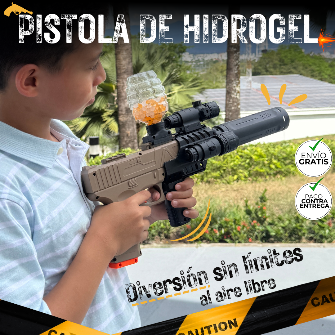 Pistola de Hidrogel M1911® – Diversión sin límites al aire libre
