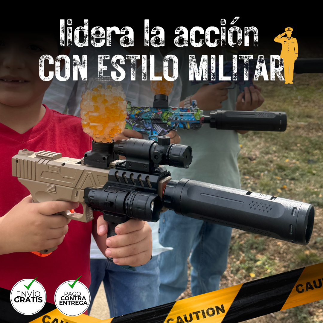 Pistola de Hidrogel M1911® – Diversión sin límites al aire libre