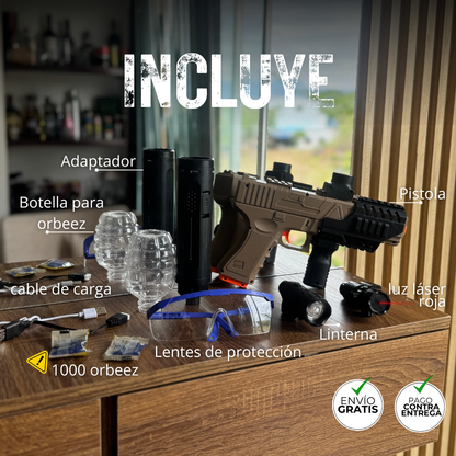 Pistola de Hidrogel M1911® – Diversión sin límites al aire libre