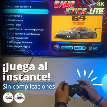 Consola Retro M8 — Diversión instantánea en tu TV 4K