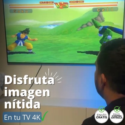 Consola Retro M8 — Diversión instantánea en tu TV 4K