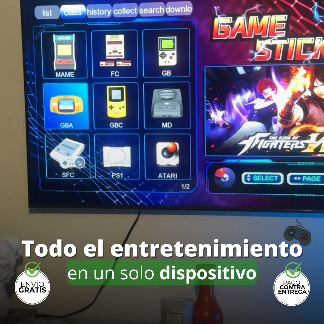 Consola Retro M8 — Diversión instantánea en tu TV 4K