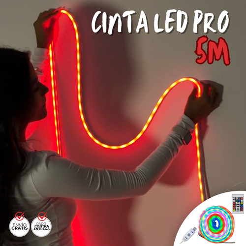 Cinta LED Pro – La forma más fácil de transformar tu ambiente