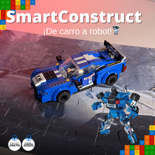 🚗 SmartConstruct | De carro a robot: ¡aprende mientras lo arma!