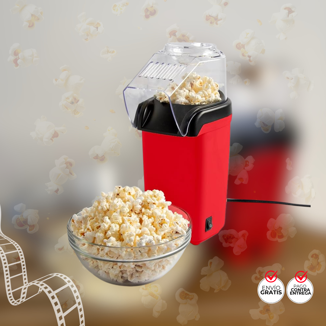 Popcorn Easy — Disfruta palomitas perfectas sin aceite, sin complicaciones.