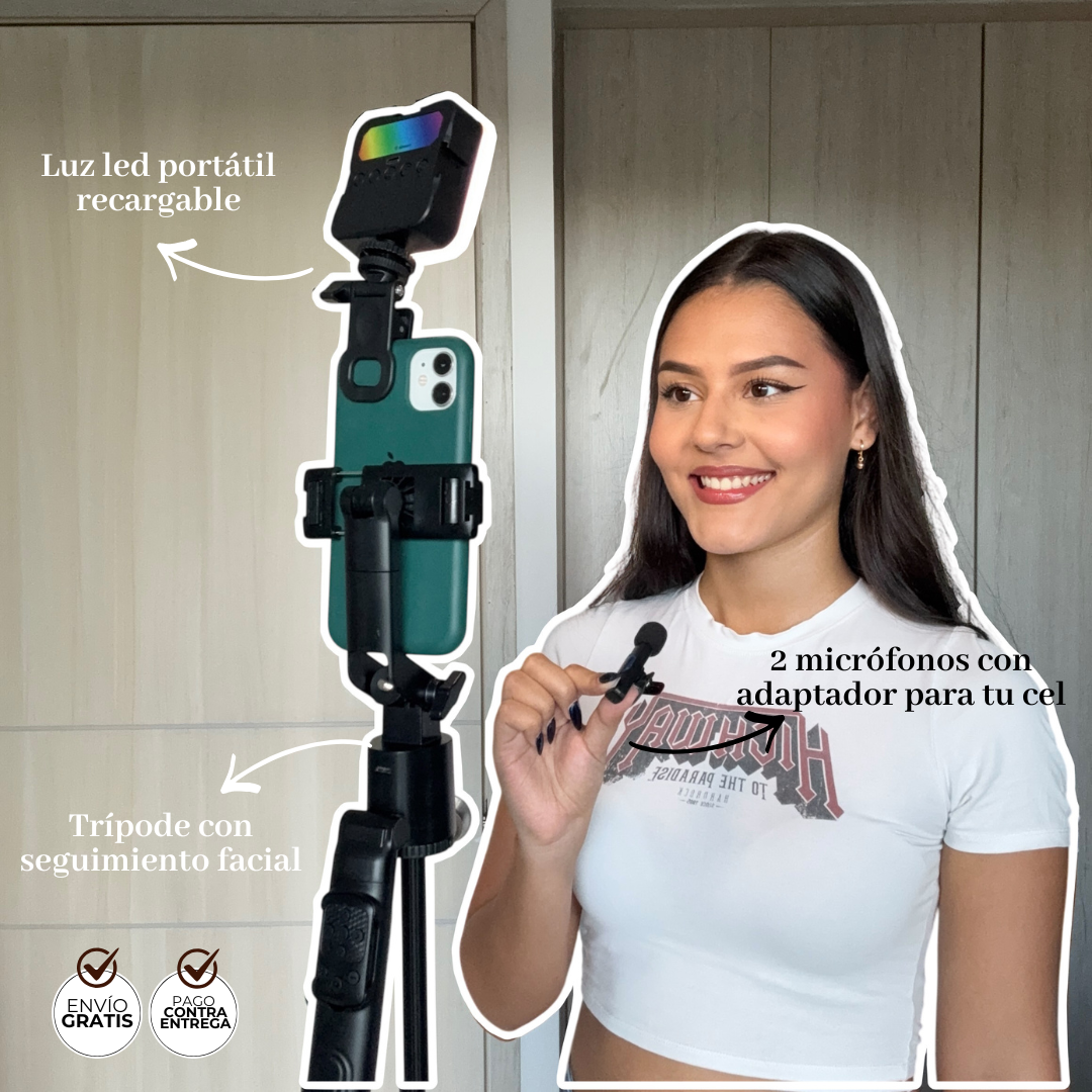 Creator One – El combo inteligente que te sigue y mejora tus videos🔥