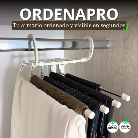 ORDENAPRO – Tu armario ordenado y visible en segundos