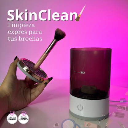 SkinClean® – Limpieza exprés para tus brochas, piel limpia en minutos